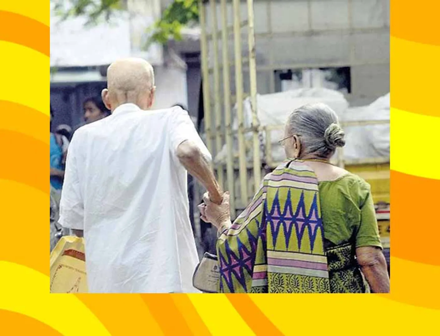 Elderly couple